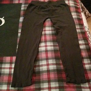 Charlotte Russe Capri Leggings Black Size Small